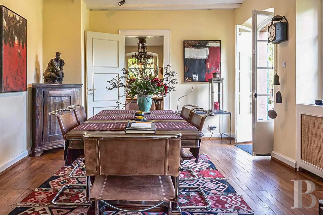 Dans les Vosges du Nord,  un ancien pavillon de chasse du 19e siècle transformé en confortable maison alsacienne traditionnelle - photo  n°12